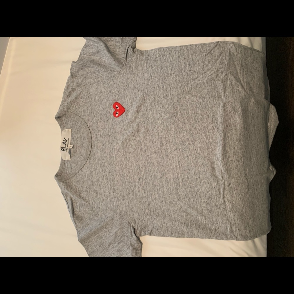 Comme des garçons t shirt grey